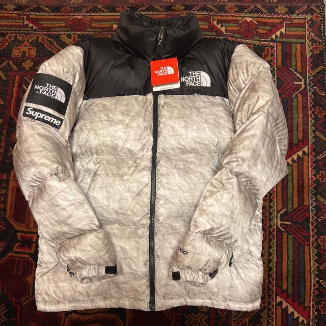 Supreme Paper Print Nuptse Jacket