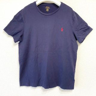 ポロラルフローレン(POLO RALPH LAUREN)の【超美品】POLO ラルフローレン Tシャツ ネイビー L(Tシャツ/カットソー(半袖/袖なし))