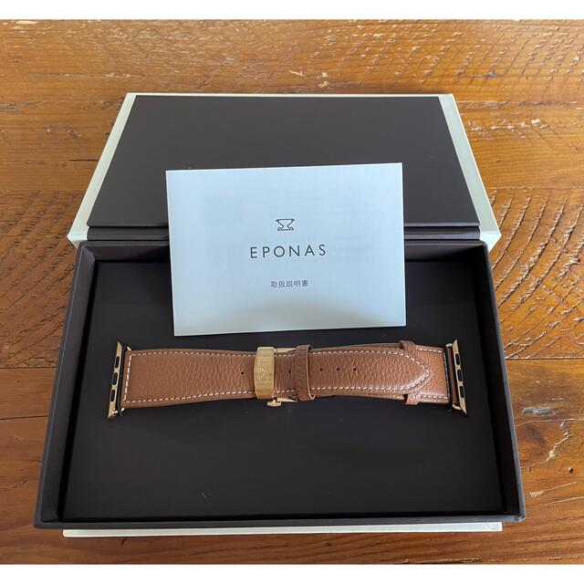 EPONAS エポナス Apple Watch用バンド ブラウン | gellonautos.cl