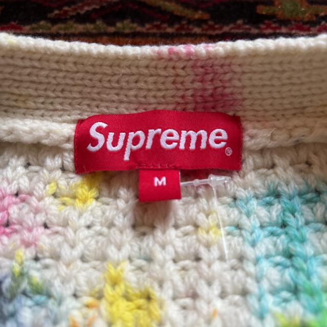 Supreme(シュプリーム)のSupreme Waffle Knit Cardigan M ワッフルニット メンズのトップス(カーディガン)の商品写真