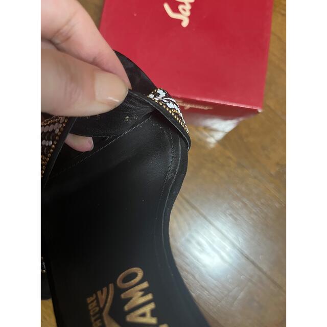 Salvatore Ferragamo(サルヴァトーレフェラガモ)のフェラガモ　サンダル51/2C レディースの靴/シューズ(サンダル)の商品写真