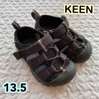 キーン(KEEN)の◾️KEEN キッズサンダル 13.5 ◾️ブラック美品♩(サンダル)