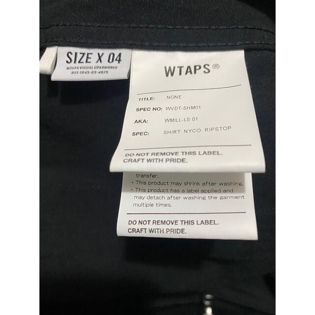 美品】wtaps WMILL-LS 01 SHIRT.NYCO.RIPSTOP お得に買い物できます