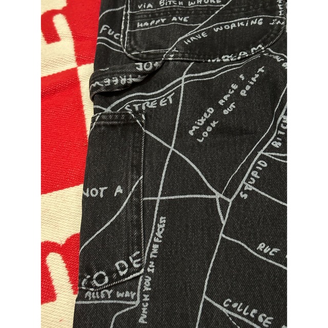 Supreme - Supreme Gonz Map Denim Painter Pantの通販 by お豆's shop ...