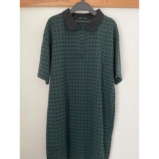 ザラ(ZARA)のzara ジャガードシャツワンピース(ひざ丈ワンピース)