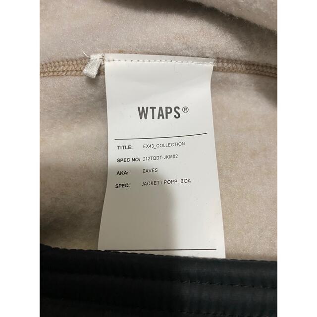 【新品】wtaps EAVES JACKET POPP. BOA