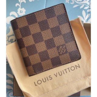 ルイヴィトン(LOUIS VUITTON)のルイヴィトン  ダミエ　グラフィット　折り財布　美品(折り財布)