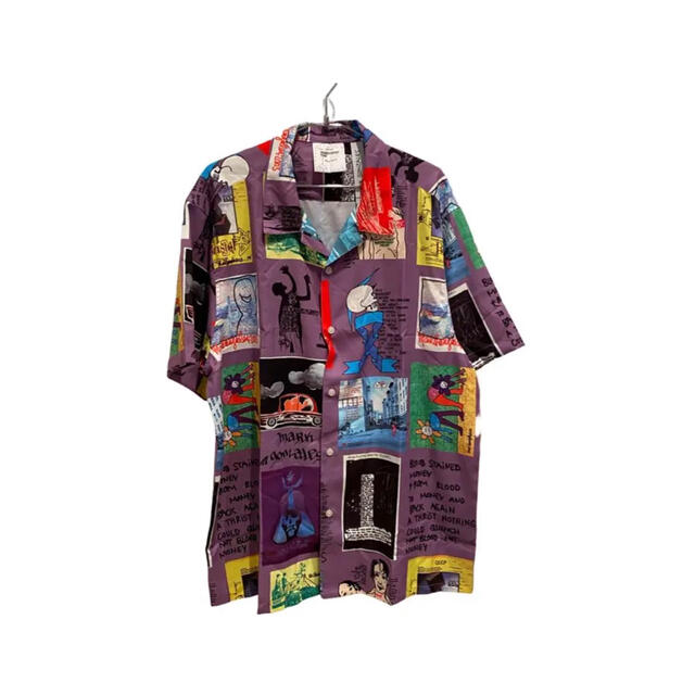 Mark Gonzales(マークゴンザレス)のMARK GONZALES マークゴンザレス　オープンカラーシャツ　総柄　新品 メンズのトップス(シャツ)の商品写真