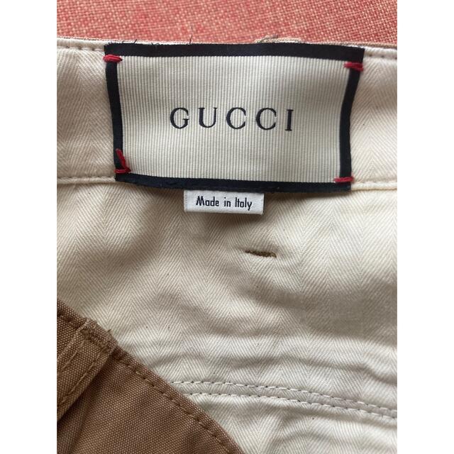 Gucci(グッチ)のグッチ/GUCCI Ouroborosウロボロス サークルスネーク チノパンツ メンズのパンツ(チノパン)の商品写真
