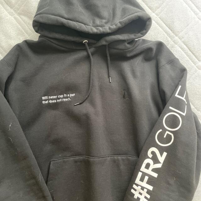FR2 GOLF circle logo hoodie