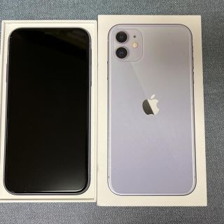 iphone11 128GB パープル(スマートフォン本体)