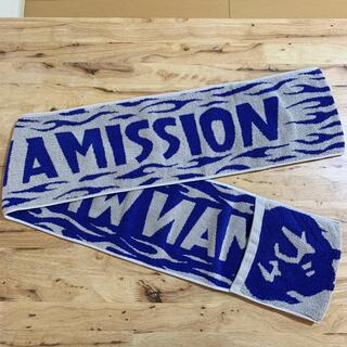 マンウィズアミッション(MAN WITH A MISSION)のMAN WITH A MISSION ハンズアップタオル 青グレー(ミュージシャン)