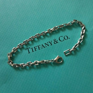 Tiffany & Co. - ティファニー スクエアチェーンブレスレットの通販 by ...
