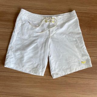 ロキシー(Roxy)のロキシー　ROXY ハーフパンツ　Mサイズ　白(水着)