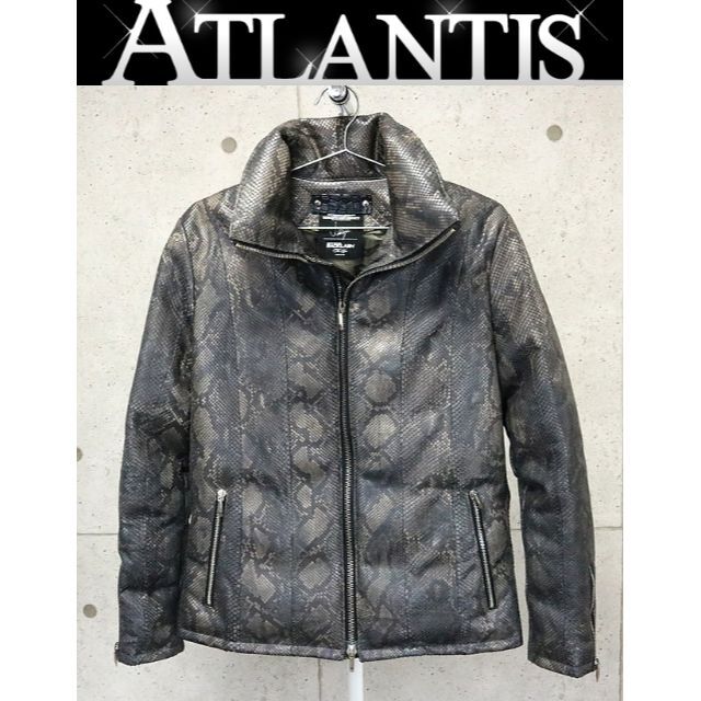 まとめ買いでお得 銀座店 BACK 87939 ダウンジャケット パイソン柄 LASH ダウンジャケット まとめ買いでお得 銀座店 BACK 87939 ダウンジャケット パイソン柄 LASH ダウンジャケット