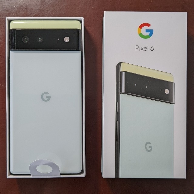 最終値下げ Google Pixel - 新品未使用 Pixel6 128GB Sorta Seafoam ...