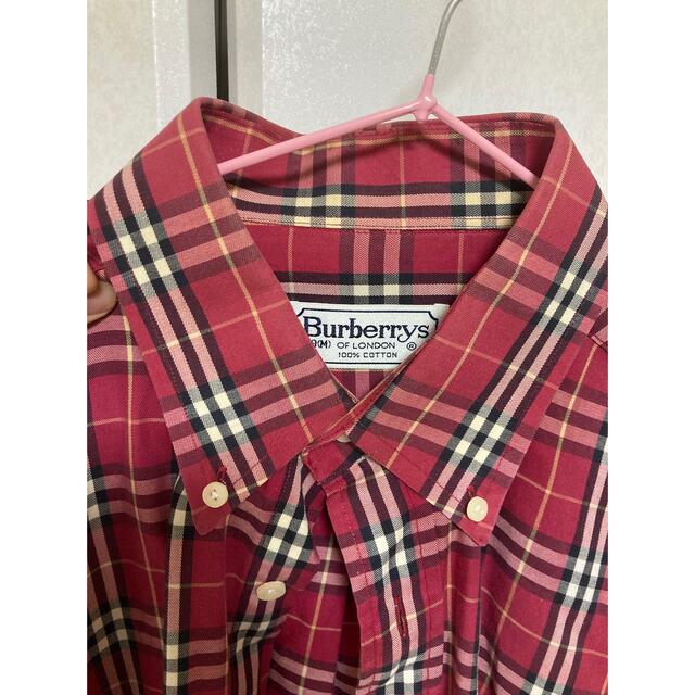 BURBERRY - バーバリー シャツ メンズ M の通販 by Rika｜バーバリー ...