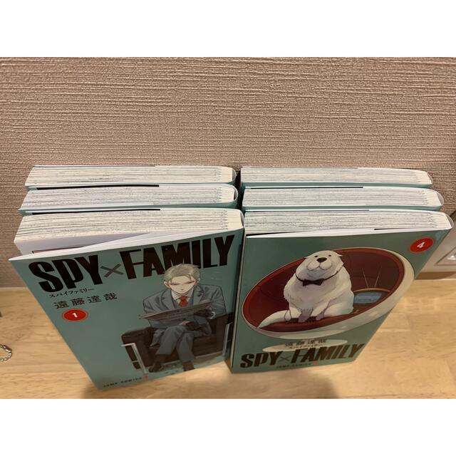 SPY×FAMILY 1〜6巻 エンタメ/ホビーの漫画(少年漫画)の商品写真