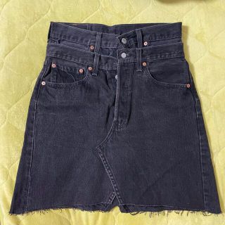 リーバイス(Levi's)の新品　リーバイス デニムスカート リメイク(ミニスカート)