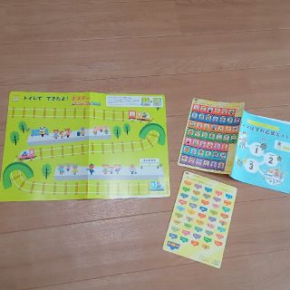 トイレできたよ　ポスター　こどもちゃれんじ(知育玩具)