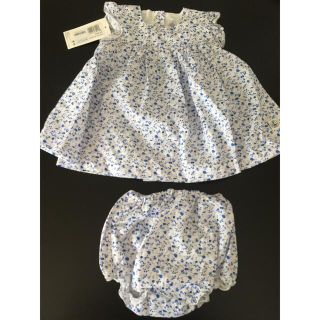 プチバトー(PETIT BATEAU)の値下げ中！プチバトー♡上下セット♡ブルー／ホワイト♡花柄♡込み♡新品(その他)