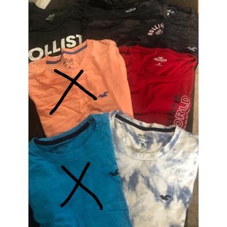 ホリスター(Hollister)のホリスター　XS  Tシャツ　5枚セット(Tシャツ/カットソー(半袖/袖なし))