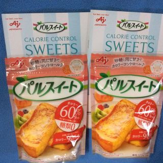 アジノモト(味の素)の2個でお安く！新品未開封 味の素 パルスイート 120g  2パック レシピ付(その他)