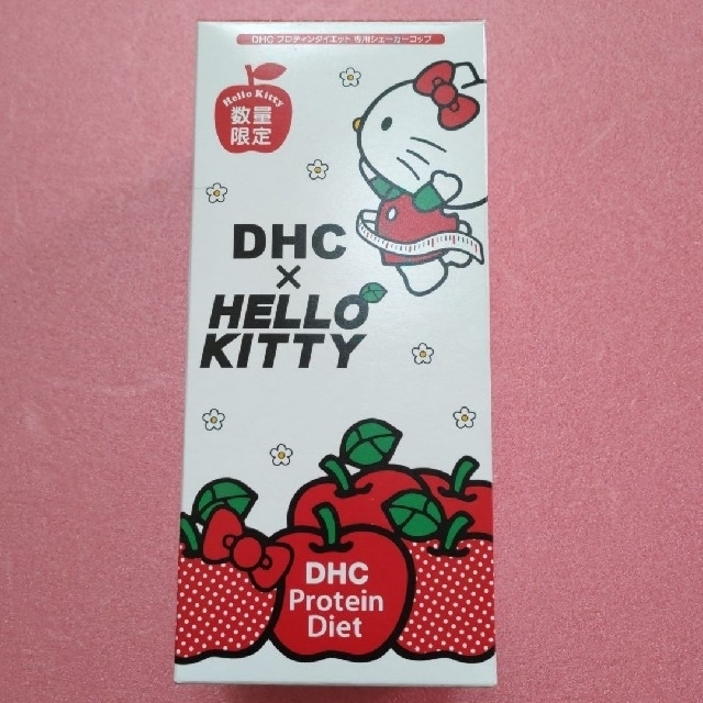 DHC(ディーエイチシー)の【非売品】DHCハローキティプロテインダイエットシェイカーコップ コスメ/美容のダイエット(その他)の商品写真