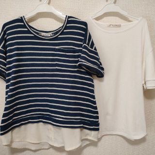 レディース半袖Tシャツ2枚Msize(Tシャツ(半袖/袖なし))