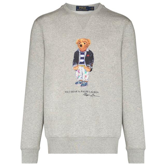 希少☆ポロベアラルフ好き必見! リメイク POLO BEAR  SWEAT