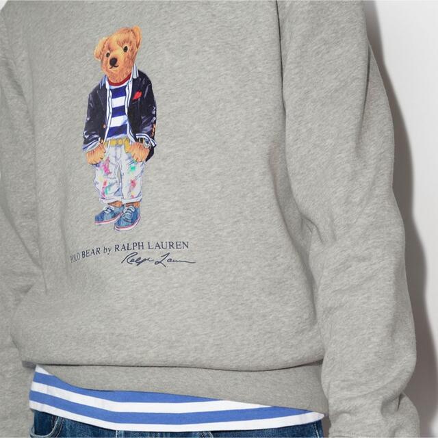 希少☆ポロベアラルフ好き必見! リメイク POLO BEAR  SWEAT