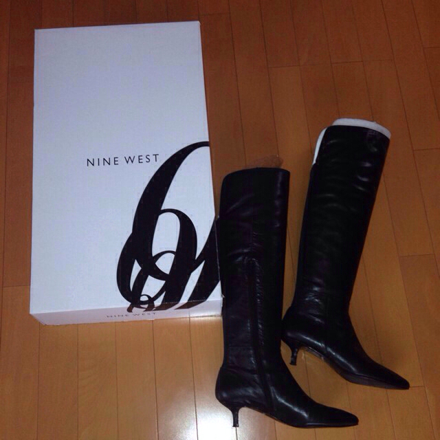 NINE WEST(ナインウエスト)の値下NINEWESTロングブーツ37.5 レディースの靴/シューズ(ブーツ)の商品写真