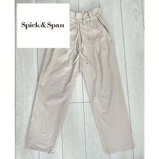 スピックアンドスパン(Spick & Span)の【半額以下！】Spick&Spanスピック&スパン タックギャザーフリルパンツ(カジュアルパンツ)