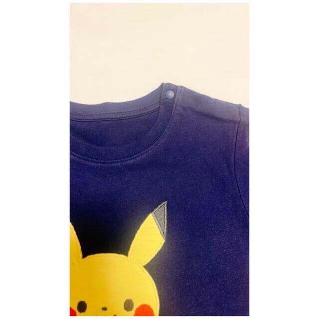 UNIQLO(ユニクロ)のユニクロ　Ｔシャツ　ピカチュウ　90 キッズ/ベビー/マタニティのキッズ服男の子用(90cm~)(Tシャツ/カットソー)の商品写真