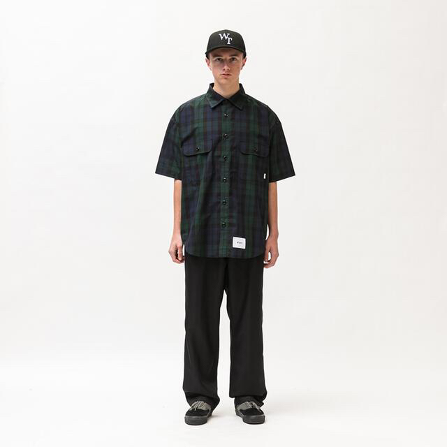 22ss WTAPS WCPO SS チェック シャツ 半袖 JUNGLE ah