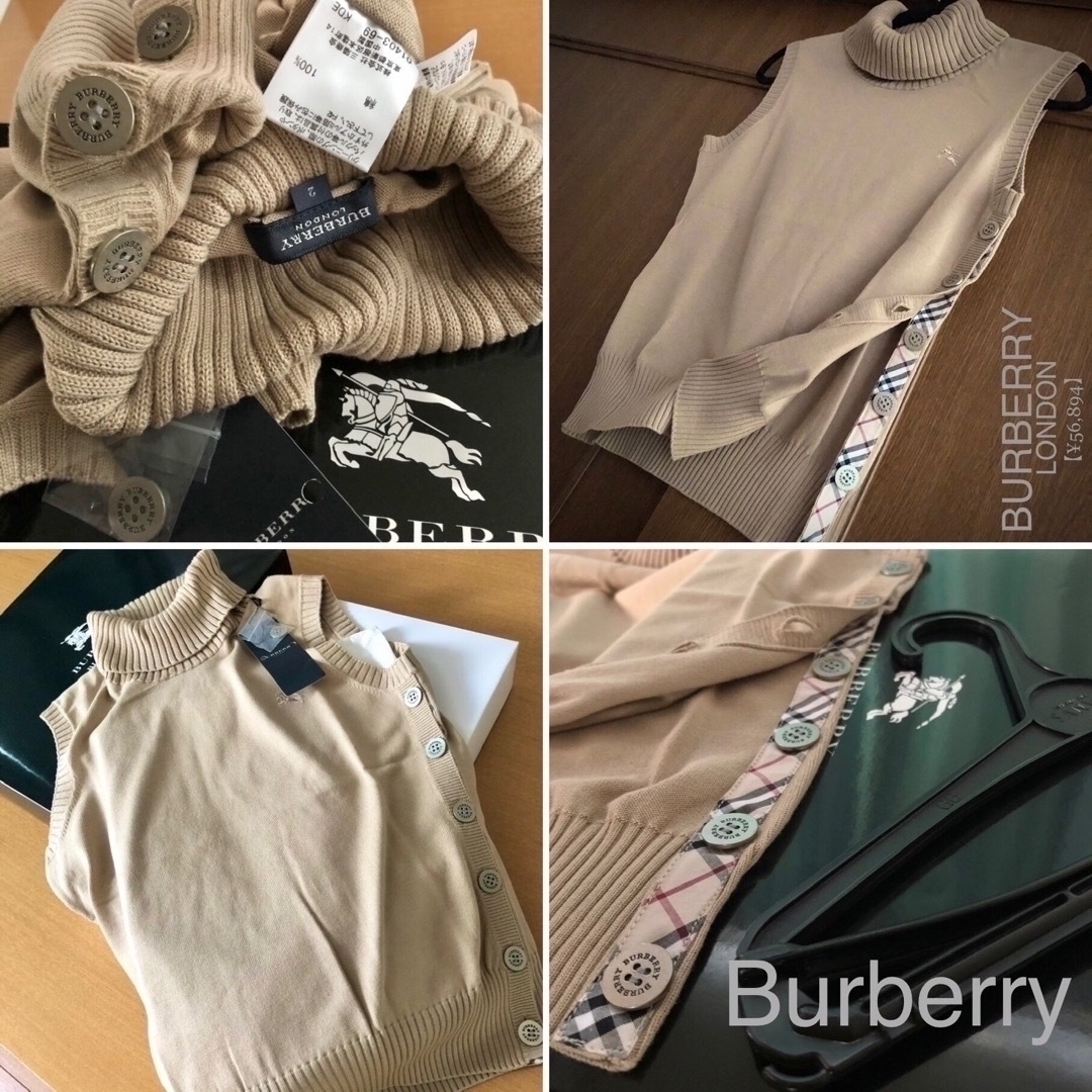 BURBERRY(バーバリー)の【新品正規】BURBERRY【送料無料】 レディースのトップス(ニット/セーター)の商品写真