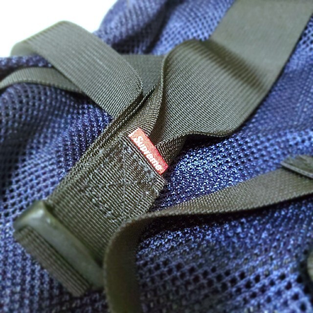 Supreme Mesh Backpack Navy