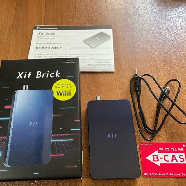 ピクセラ テレビチューナー Xit Brick XIT-BRK100W