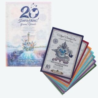 ディズニー(Disney)の新商品★ディズニーシー　20周年★クリアホルダー★8枚★グランドフィナーレ(クリアファイル)