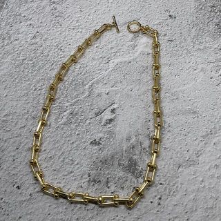 N003 gold chain necklace (ネックレス)