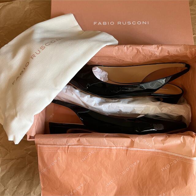 FABIO RUSCONI(ファビオルスコーニ)の☆みー様専用☆ポインテッドトウバックバンドパンプス size38 レディースの靴/シューズ(ハイヒール/パンプス)の商品写真