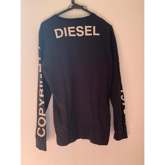 DIESEL(ディーゼル)のディーゼル　ロングTシャツ レディースのトップス(Tシャツ(長袖/七分))の商品写真