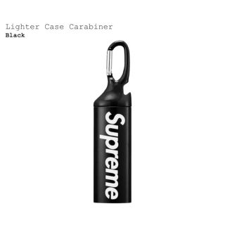 シュプリーム(Supreme)のSupreme Lighter Case Carabiner Black(タバコグッズ)