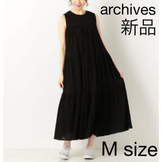 アルシーヴ(archives)のarchives アルシーヴ ＊A-ティアードノースリワンピース(ロングワンピース/マキシワンピース)