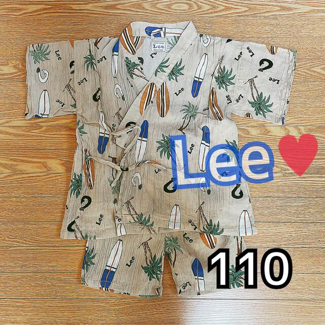 Lee(リー)のLee サーフボード柄　甚平　110cm キッズ/ベビー/マタニティのキッズ服男の子用(90cm~)(甚平/浴衣)の商品写真