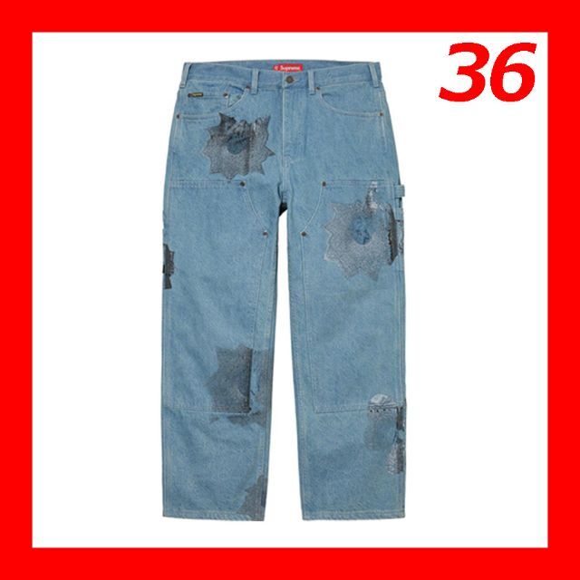 ☆新品☆Supreme Nate Lowman Double Knee 36 scpneu.com.br