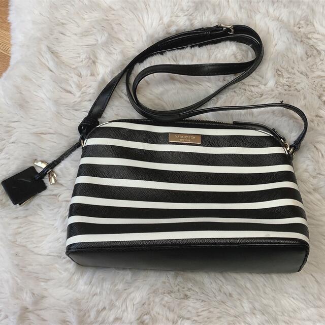 ケイトスペード  ボーダー　ショルダーバッグ　 KATE SPADE