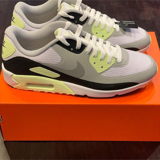 28cm NIKE AIR MAX 90G 白ネオンライム黒AJ1 ジョーダン 4