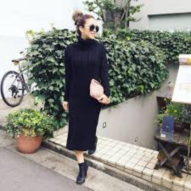 ZARA - mirror9 タートルケーブルニットワンピースの通販 by mmm ... Mirror9 ニットワンピース