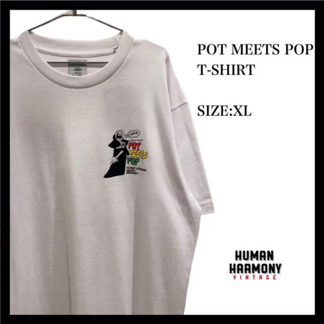POT MEETS POP ポットミーツポップ Tシャツ 半袖　新品 レディースのトップス(Tシャツ(半袖/袖なし))の商品写真